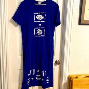 Cite vintage fish dress